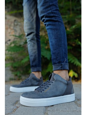 AyrStore CH004 - Cbt Hıde Erkek Ayakkabı Antrasıt