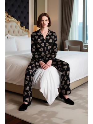 Ersefa Kadın Şekerlemeli Pijama Takımı Fonksiyonel Dayanıklı Kaliteli Konforlu Estetik Premium Şık