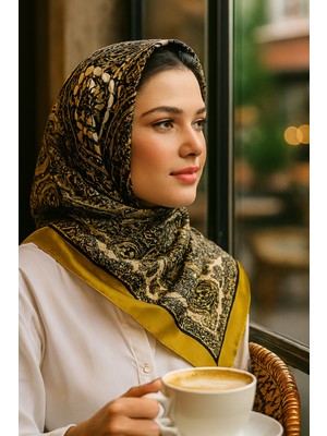 Modakaşmir Desenli Eşarp
