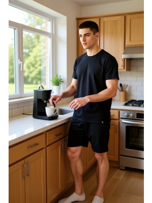 FRM Erkek Waffle Örme Regular Fit Pijama Takımı Fonksiyonel Dayanıklı Kaliteli Konforlu Modern