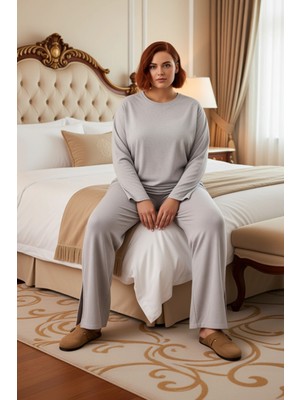 Ersefa Kadın Bisiklet Yaka Örme Eşofman Takımı Fonksiyonel Dayanıklı Kaliteli Konforlu Estetik Şık