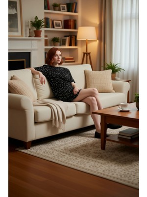 PayBuy Kadın Kalpli Bisiklet Yaka Kısa Kollu Pijama Takımı Fonksiyonel Dayanıklı Kaliteli Estetik