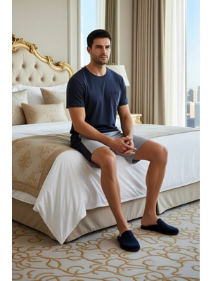 Ersefa Erkek ve Panalli Örme Pijama Takımı Fonksiyonel Dayanıklı Kaliteli Konforlu Estetik Modern