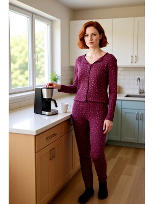 FRM Kadın Çiçekli Pijama Takımı Fonksiyonel Dayanıklı Kaliteli Konforlu Estetik Premium Modern