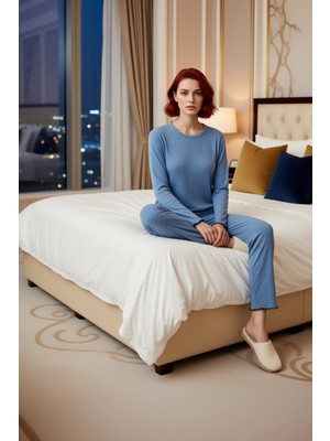 Ersefa Kadın Çiçekli Lounge Pijama Seti Fonksiyonel Dayanıklı Kaliteli Konforlu Estetik Premium Şık