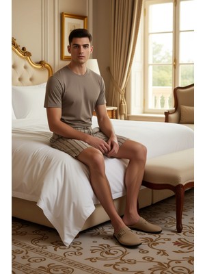 Ersefa Erkek Waffle Dokulu Pijama Takımı Fonksiyonel Dayanıklı Kaliteli Konforlu Estetik Premium Şık