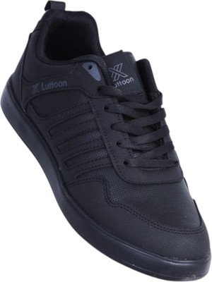 Luttoon 4189 Cilt Siyah Erkek Çocuk Spor Ayakkabı