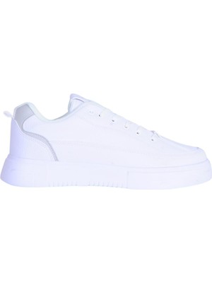 Luttoon PRT-4302 Beyaz Cilt Erkek Sneaker Ayakkabı