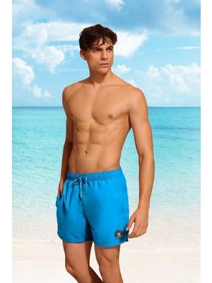 Doreanse Erkek Turkuaz Deniz Şortu Mayo 3807