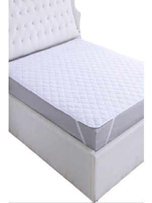 Evony Kapitoneli Sıvı Geçirmez Yatak Koruyucu Alez 200X200 cm Çift Kişilik Köşe Lastikli