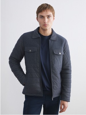 Lc Waikiki Özmarka Yeni Sezon Slim Fit Gömlek Yaka Erkek Mont