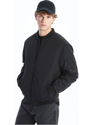 Lc Waikiki Standart Kalıp Kolej Yaka Erkek Bomber Mont