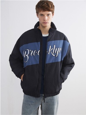 Lc Waikiki Özmarka Yeni Sezon Rahat Kalıp Dik Yaka Erkek Mont