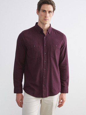 Lc Waikiki Yeni Sezon Regular Fit Uzun Kollu Gabardin Erkek Gömlek