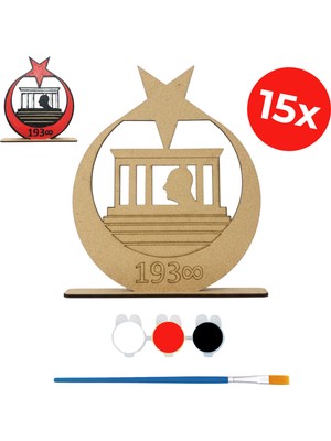 Kidose Çocuklar Için Anıtkabir ve Atatürk Kiti – Ahşap Bayrak Tasarımı