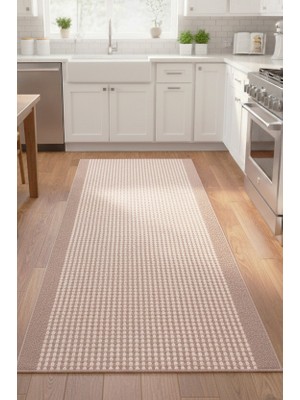 Melaris Halı Mutfak Halısı Yıkanabilir Yolluk Kaymaz Taban Dokuma Paspas