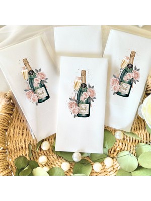 Lion Baskı ve Organizasyon Bride Baskılı Peçete 20 Adet