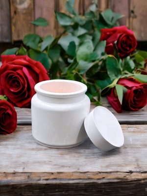 Dekoratif Kapaklı Silindirik Hoş Kokulu %100 Doğal Soya Mum Temiz Yanışlı Modern Tasarım | Ev ve Ofis Dekorasyonu, Medıtasyon–yoga Alanları, Romantik Ortamlar ve Özel Günler Için Şık Hediyelik