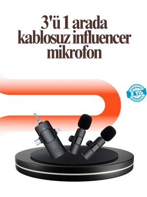 FRY Tak ve Kullan Mikrofon - Gürültü Engelleyici