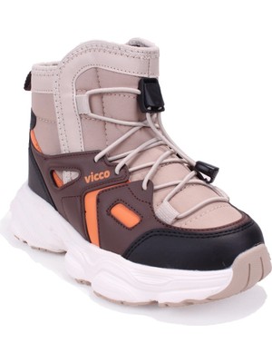 Vicco Tog 943F25K502 Bej Ortopedik Günlük Erkek Çocuk Spor Bot