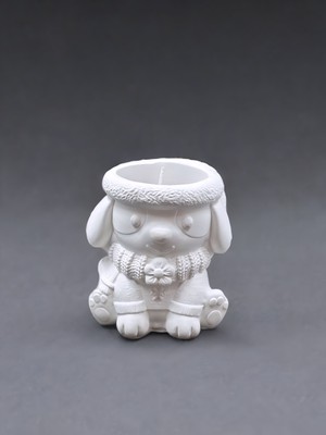 Dekoratif Köpek Figürlü Hoş Kokulu %100 Doğal Soya Mum Sevimli ve Özgün Tasarım | Çocuk Odası, Ev ve Ofis Dekorasyonu, Özel Günler ve Hediyelik Seçenekler Için Zarif ve Sevecen Bir Dekor Ürünü