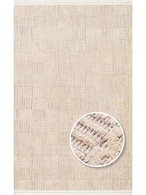 Kalesta Halı Hurgada 05 Beıge Gold Yumuşak Modern Iskandinav Tarzlı Yolluk, Koridor, Salon, Oturma Odası Halısı