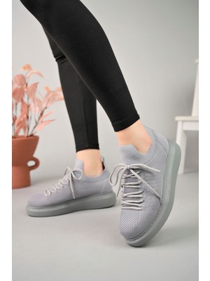 CH307 - Rt Tricot Erkek Ayakkabı Antrasıt