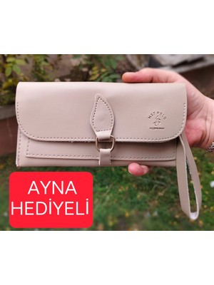 Mst Polo Zarif Şık Tasarımlı Askılı Kadın Cüzdan