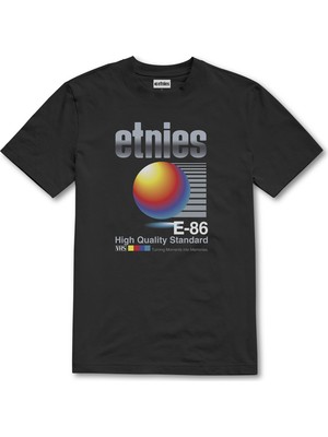 Etnies E86 High Quality Blk Wsh Tişört