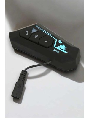 FRY Kask Kulaklık Bluetooth Motosiklet Kulaklık Intercom Su Geçirmez