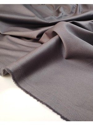 Kumaş Parça Gri Renkte Pamuk Elastan Kumaş En: 140 cm