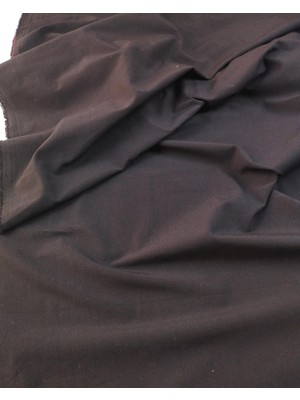 Kumaş Parça Siyah Renkte Pamuklu Dokuma (En 150 cm x Boy 200 Cm)