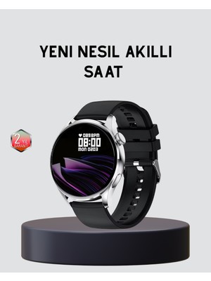 Zero Land Nrtmsa Gps’li Akıllı Saat 500 Mah Batarya Sesli Arama Bildirim Nabız Ölçer Spor Takipli