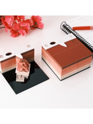 Gresh Osaka Kalesi 3D Notepad, 3 Boyutlu Not Kağıdı