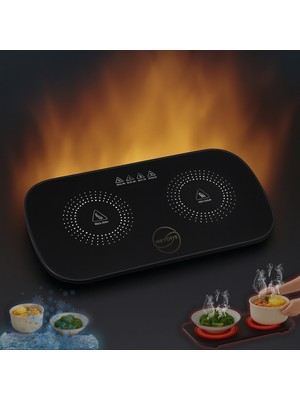 Heydiye Küşhane Yemek Isı Muhafazası - Sıcağa Dayanıklı Leke Tutmaz Cam Yüzey