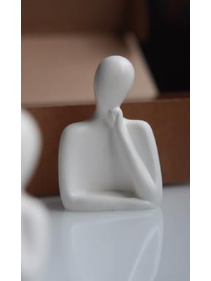 Storemax Soyut Aile Heykeli - Minimalist & Anlam Yüklü Dekoratif Set