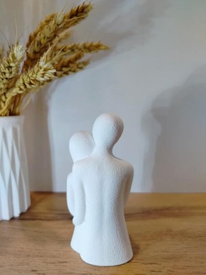 Storemax Soyut Sevgi Heykeli - Minimalist & Anlam Yüklü Dekoratif Figür
