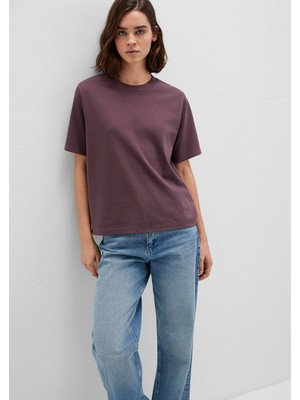 Mavi Mor Basic Interlok Tişört 1613820-70260