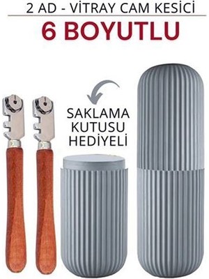 Skygo Elmas Cam Kesici - Kalem Tipi Cam Kesici Cam Kesme Elması 2 Lİ KUTULU
