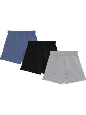 Düz Penye Erkek Şort (3 Adet)