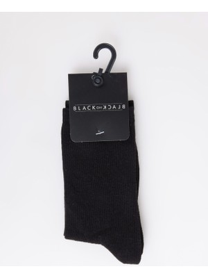 Black On Black Siyah Kadın Soket Çorap K-Soket