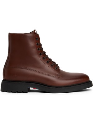 Tommy Hilfiger Kahverengi Erkek Bot Hılfıger Comfort Lwt Lth Boot