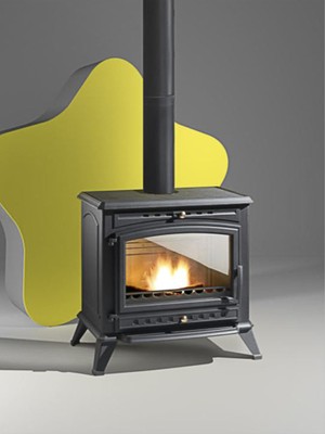 Sandıktan Al Invicta Alma Ithal Fransa Döküm Odun Sobası , 5 Yıl Garantili (12KW)