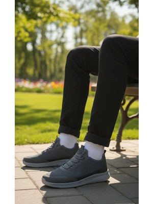 Erkek Ortopedik Günlük Spor Ayakkabı Hafif Rahat Esnek Ayakkabı