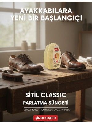 Sitil Depolu Sünger Natürel