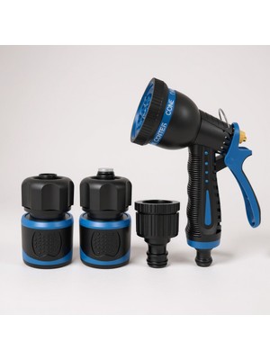 Hyundai 58751 Su Tabancası Ve Adaptör Seti 4 Parça