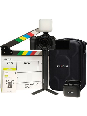 Fujifilm X-S20 Siyah + XF16-80MM Vlogger Hazır Kit Fotoğraf Makinesi