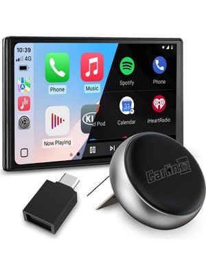 Carlinkit Mini Ultra 3 Kablosuz Carplay ve Android Auto Adaptörü –  iPhone ve Android 11+ Destekli, Usb-A / Type-C Tak Çalıştır, Hızlı ve Stabil Bağlantı