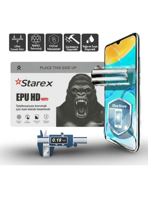 Honor 400 Lite Nano Ekran Koruyucu Ultra Ince Epu - 0.18 mm Hd Starex