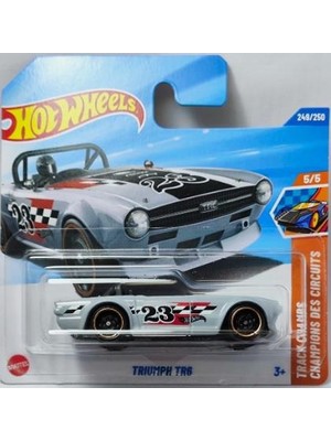 Hot Wheels Tekli Arabalar Triumph Tr6 JBC34 Treasure Hunt (Track Champs)